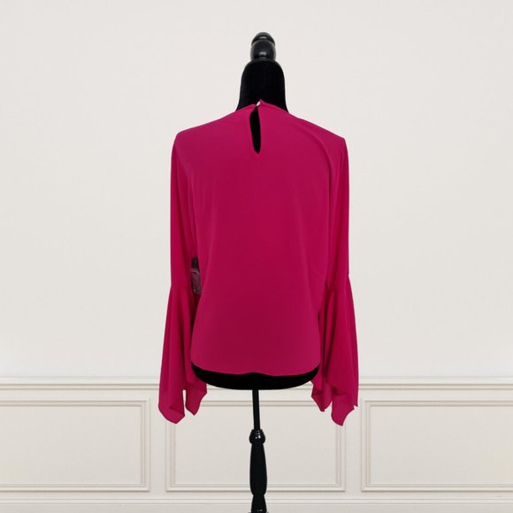 New Vince Camuto Pink Tunic Bell Sleeve Style - Picture 2 of 4